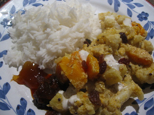 Satyamma's Famous Cauliflower Curry