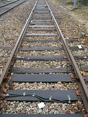 photo voie de chemin de fer