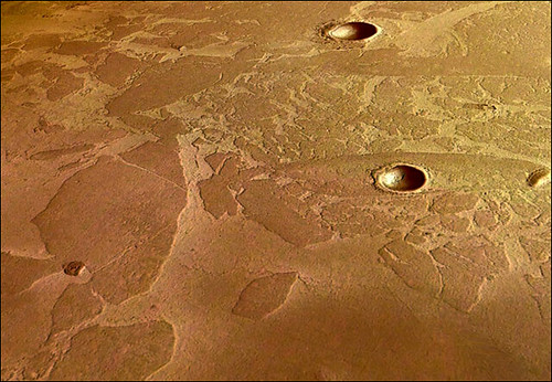 NYTimes photo: former Ice sea on Mars.