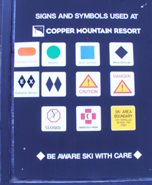 copper sign