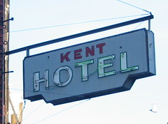 Kent Hotel sign