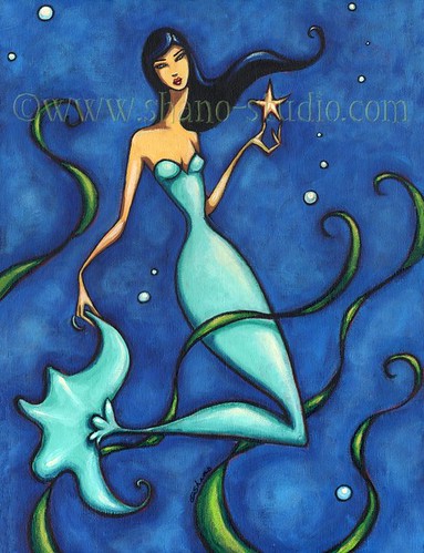 Mermaid and Starfish