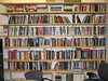 Collin's big wall of books