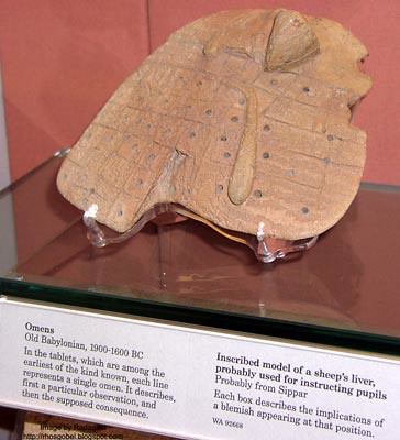 Babylonian model of a liver