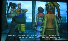 Wakka wanting to become a good father