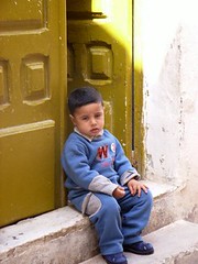 Boy in the Doorway