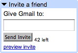 42 invitations Gmail