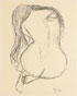 Gustav Klimt_Seated Female Nude (study)