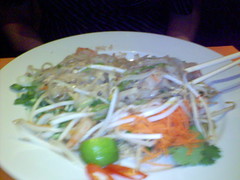 Phad thai noodles