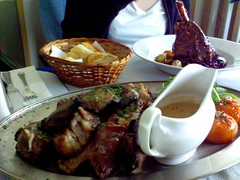 The ship - lamb shank and beef roast for 2