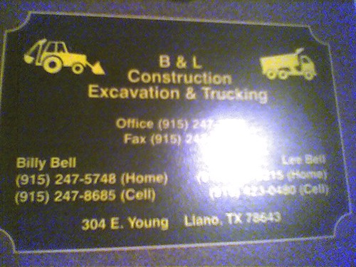 Billy bell and lee bell's trucking