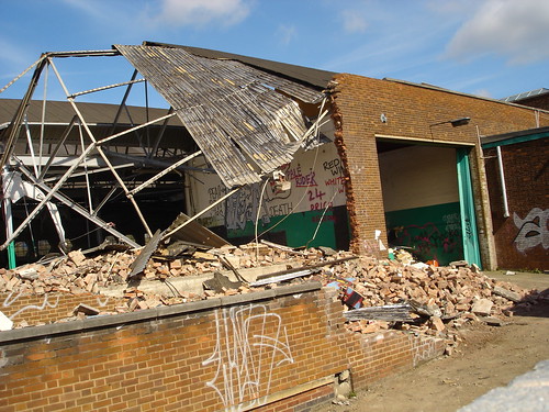 Demolition in Sheffield