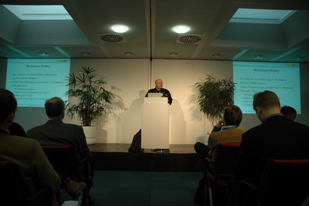 Speaking at Lotusphere Nachlese in Munich